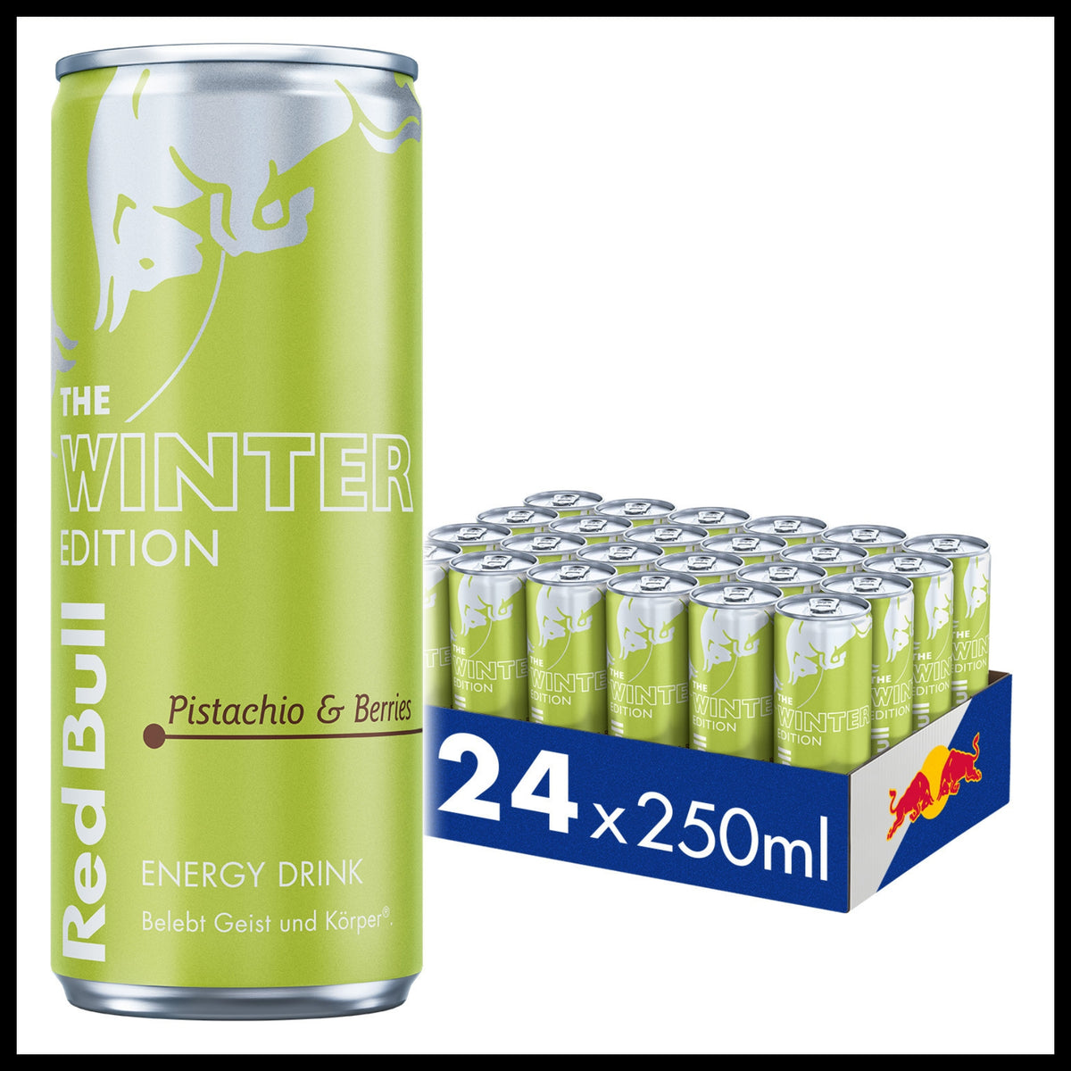 Red Bull Winter Edition Pistachio & Berries 0,25L - Trinklusiv