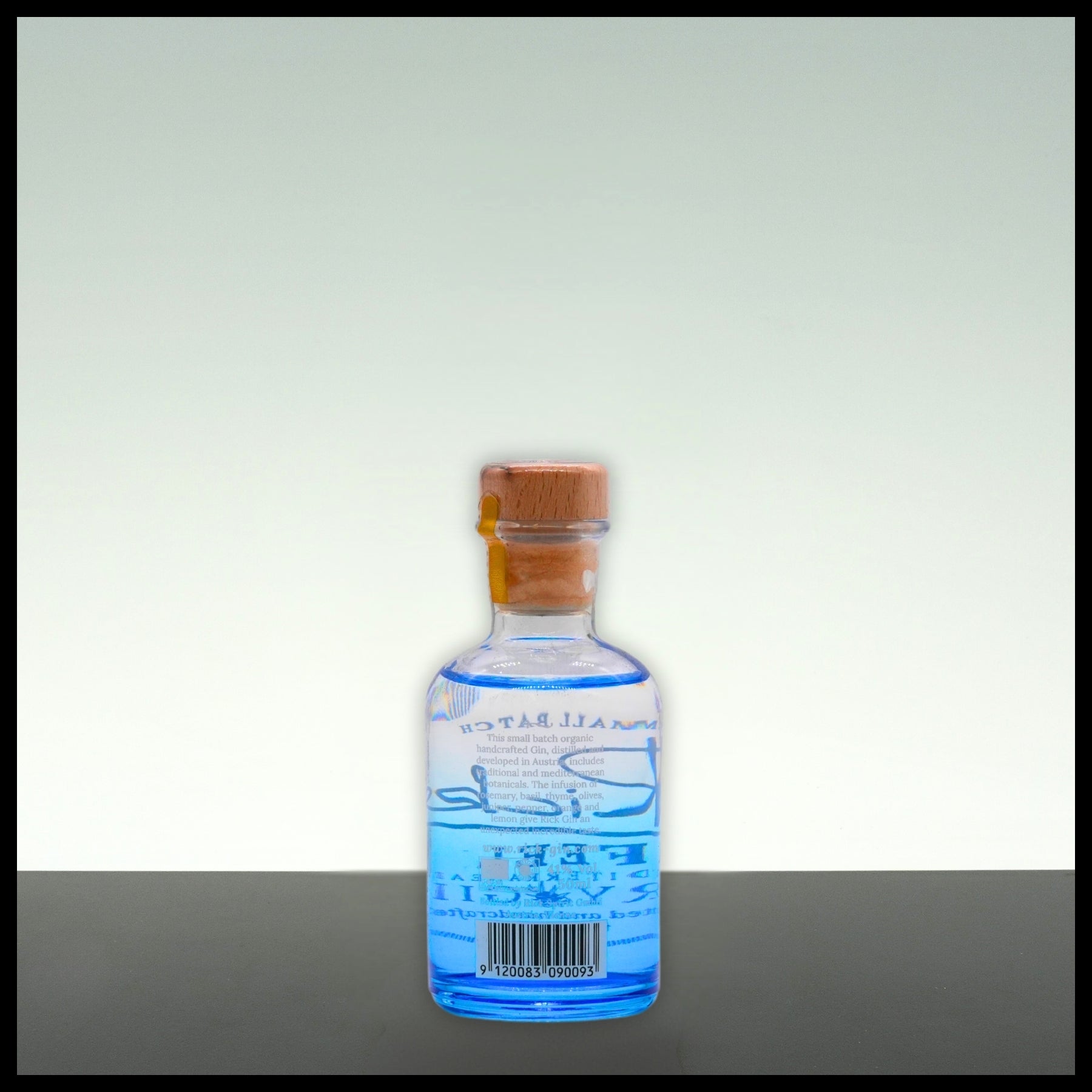 Rick Feel Mediterranean Gin Miniatur 0,05L - 41% Vol. - Trinklusiv
