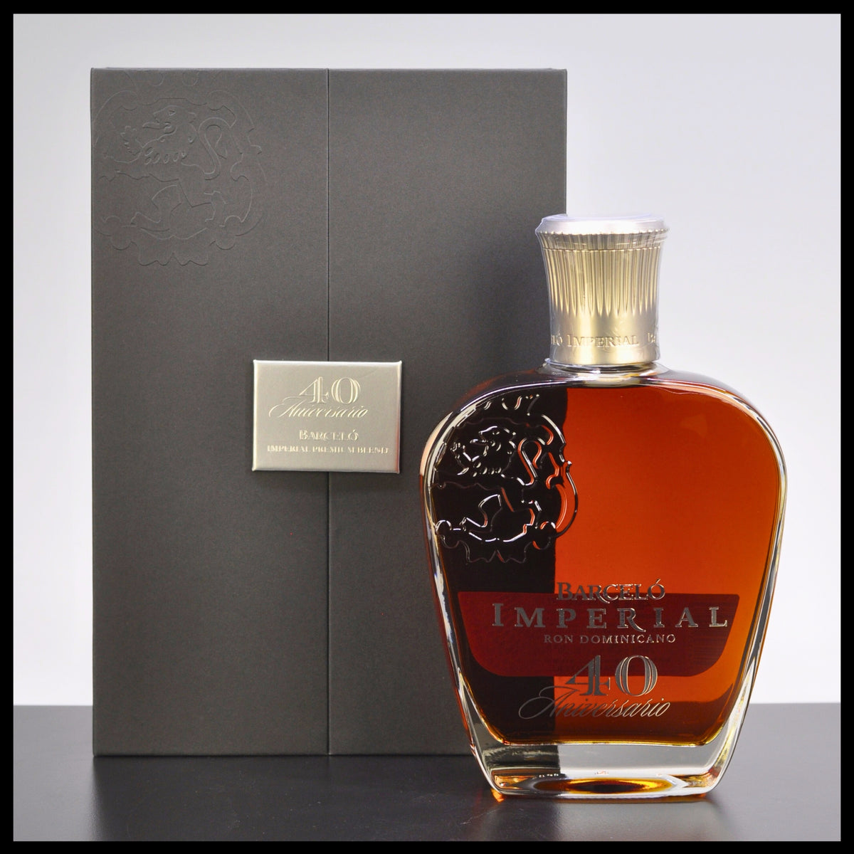 Ron Barcelo 40 Aniversario Imperial Premium Blended Rum 0,7L - 43% Vol. - Trinklusiv