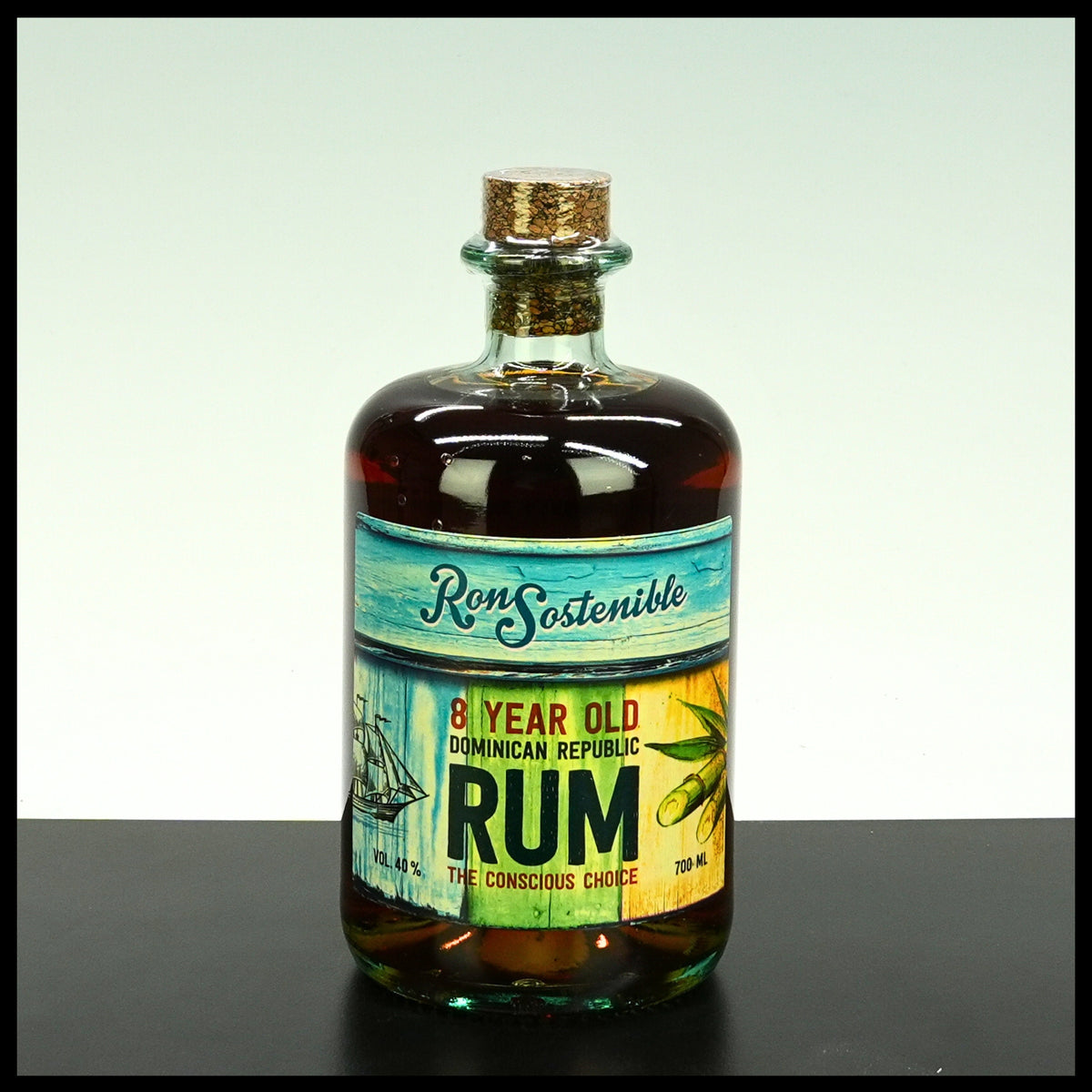 Ron Sostenible 8 YO Dominican Republic Rum 0,7L - 40% Vol. - Trinklusiv