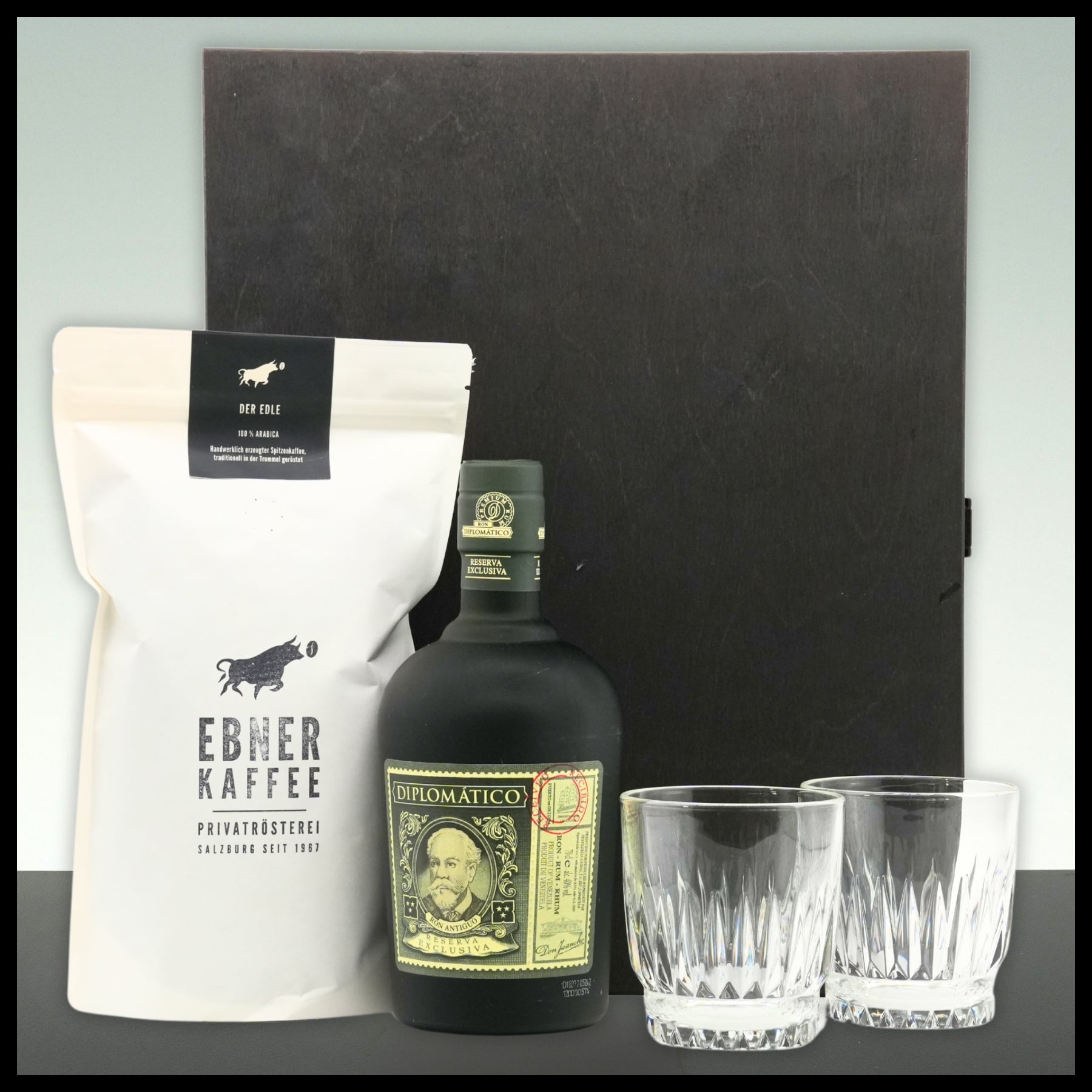 Rum & Kaffee Geschenkbox - Trinklusiv