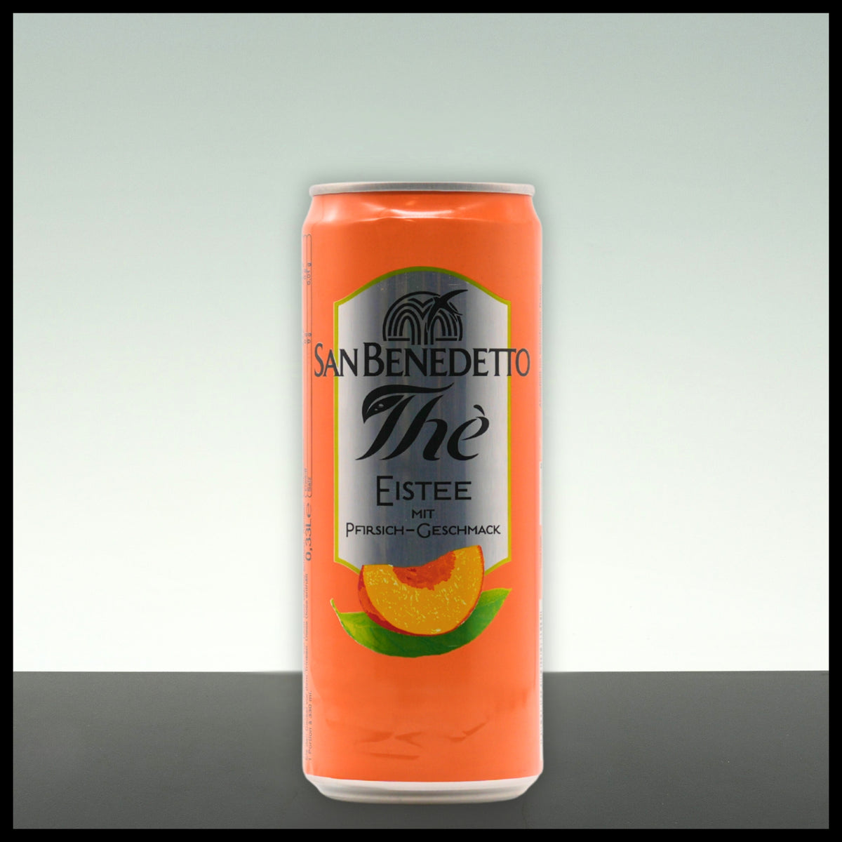 San Benedetto Eistee Pfirsich Dose 0,33L - Trinklusiv