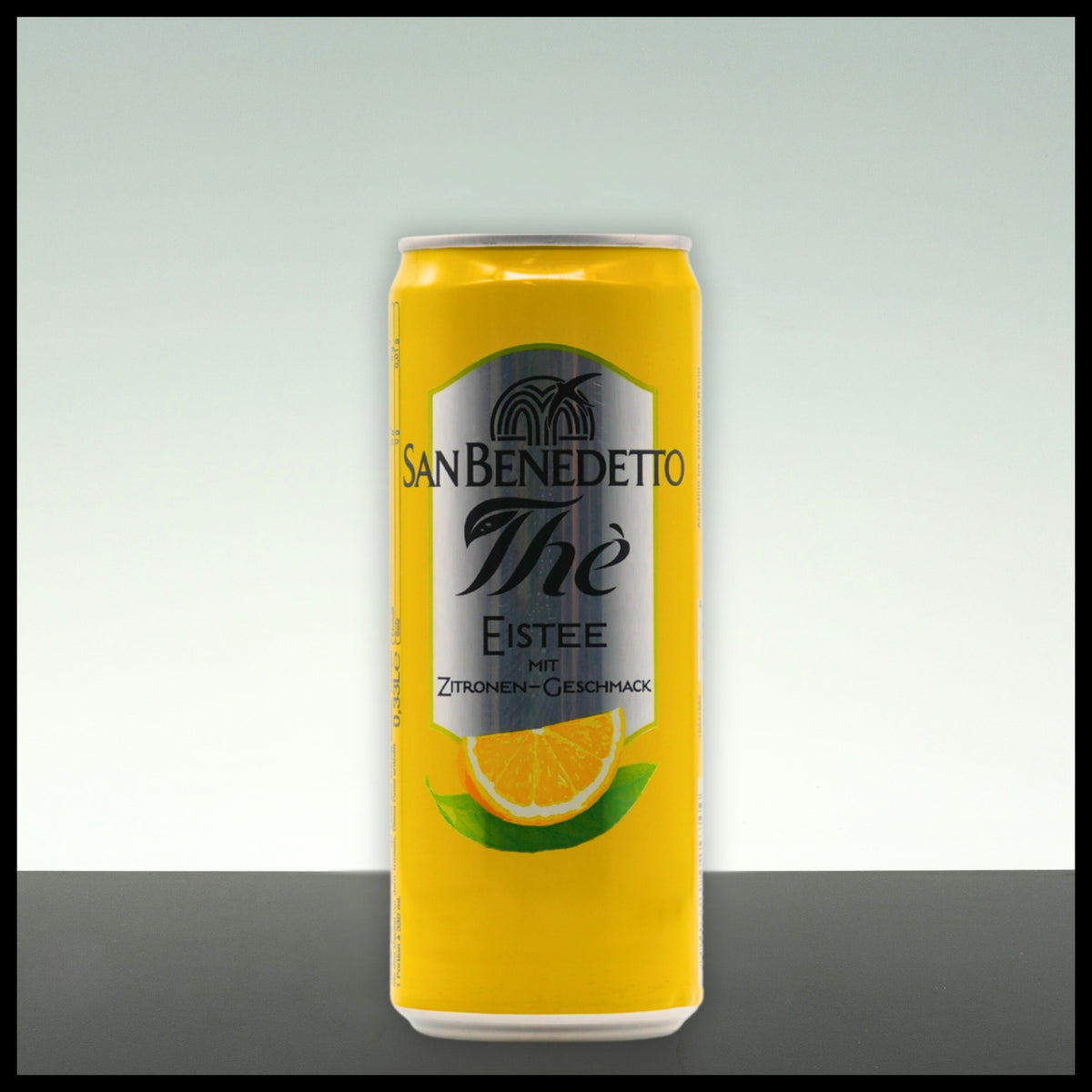 San Benedetto Eistee Zitrone Dose 0,33L - Trinklusiv