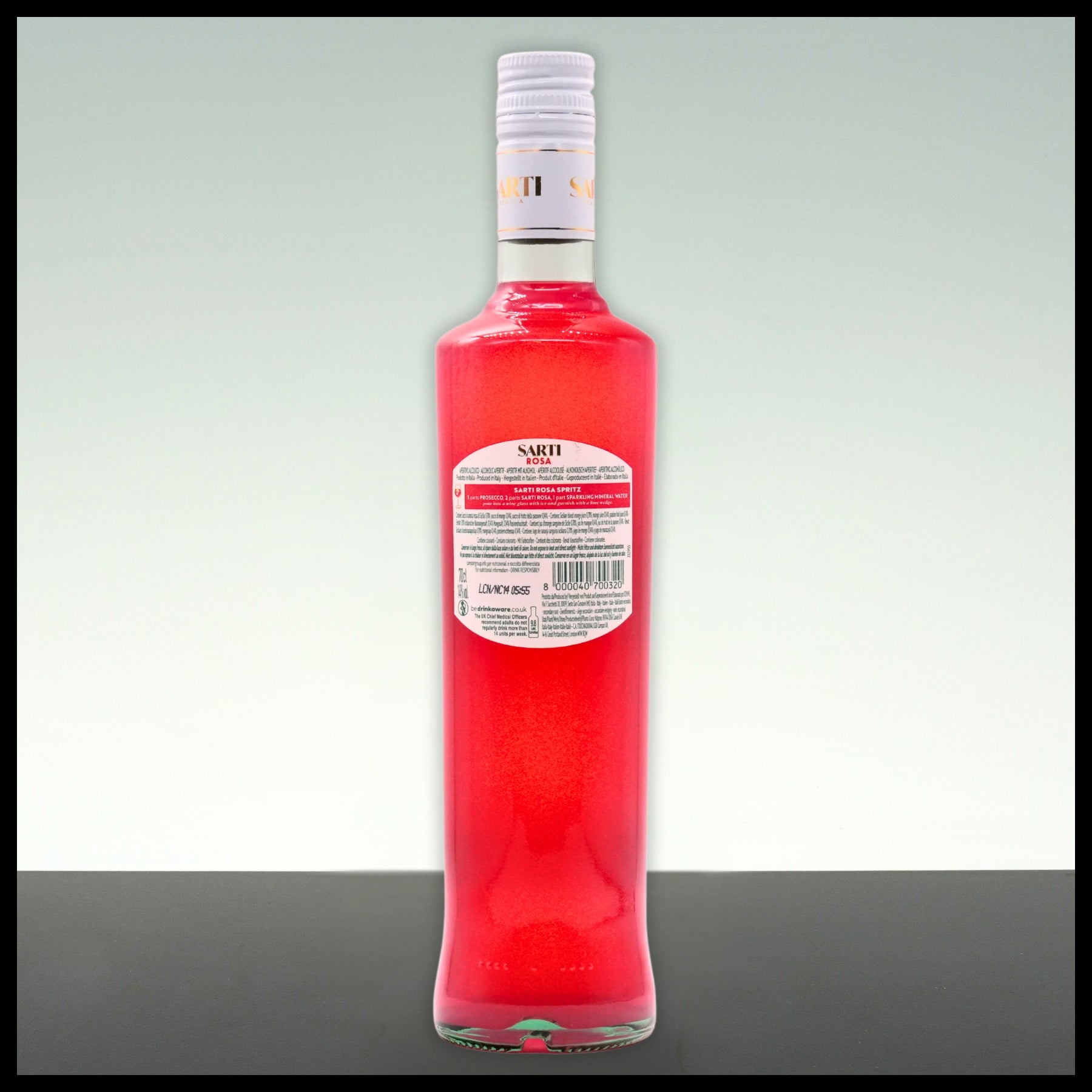 Sarti Rosa Aperitif 0,7L - 14% Vol. - Trinklusiv