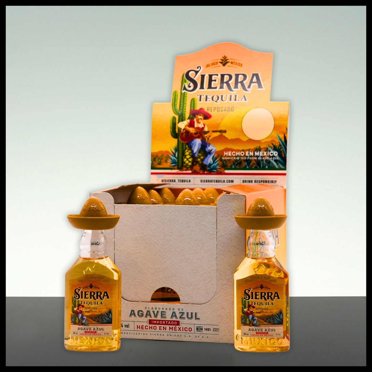 Sierra Tequila Reposado 12x 0,05L - 38% Vol. - Trinklusiv