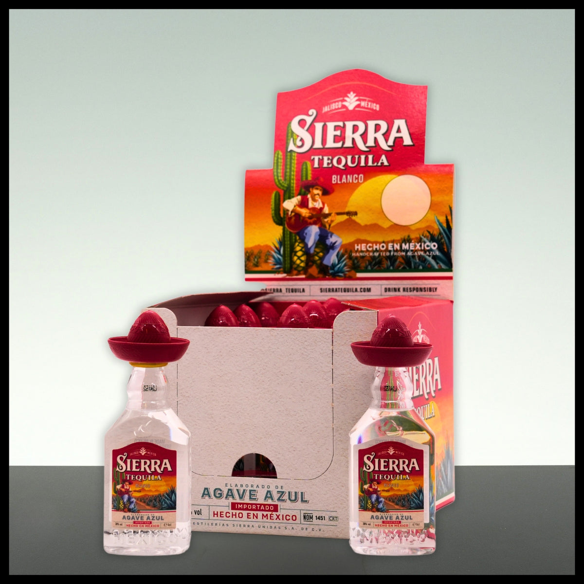 Sierra Tequila Silver 12x 0,05L - 38% Vol. - Trinklusiv