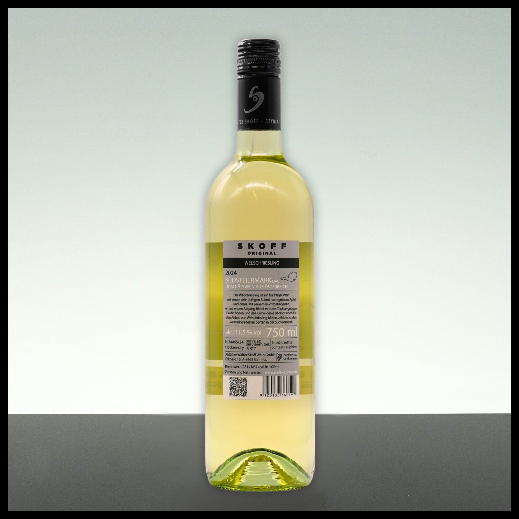 Skoff Welschriesling 0,75L - 11,5% Vol. - Trinklusiv
