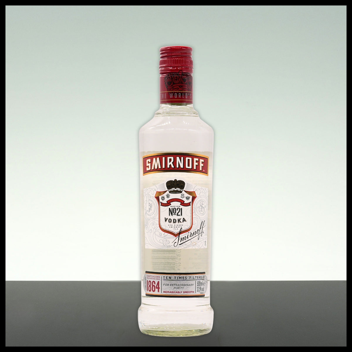 Smirnoff Vodka Red Label 0,5L - 37,5% Vol. - Trinklusiv