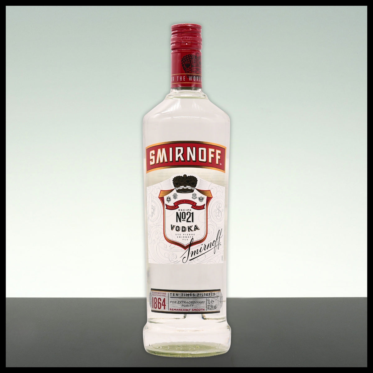 Smirnoff Vodka Red Label 1L - 37,5% Vol. - Trinklusiv