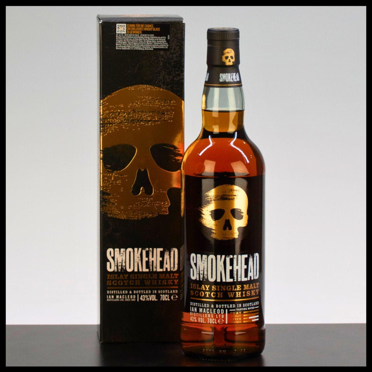 Smokehead Islay Single Malt Whisky 0,7L - 43% Vol. - Trinklusiv