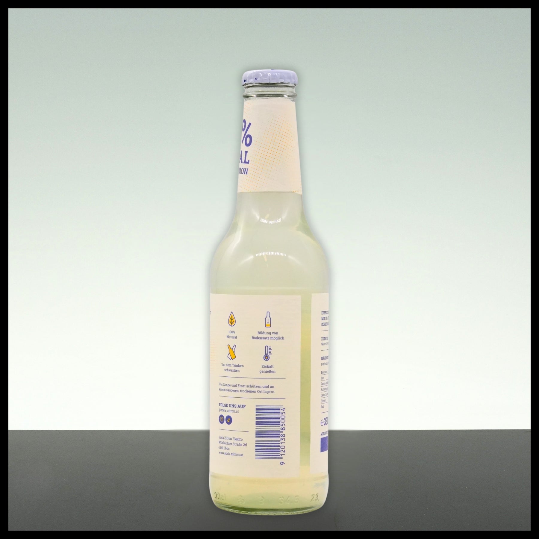 Soda Zitron Flasche 0,33L - Trinklusiv