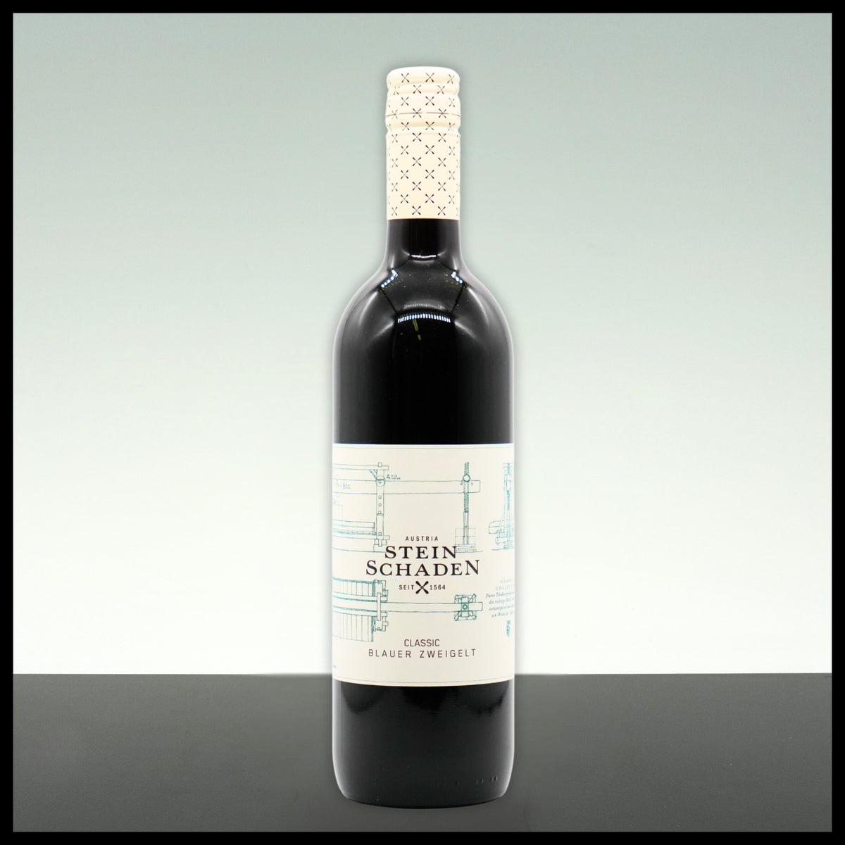 Steinschaden Blauer Zweigelt Classic 2021 0,75L - 13% Vol. - Trinklusiv