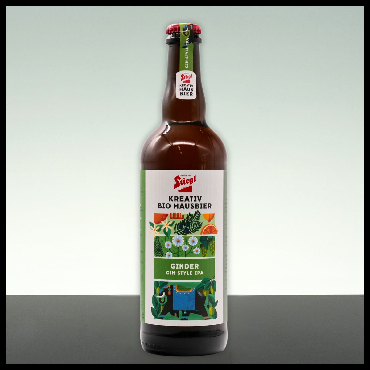 Stiegl Hausbier Ginder IPA 0,75L - 5,8% Vol. - Trinklusiv