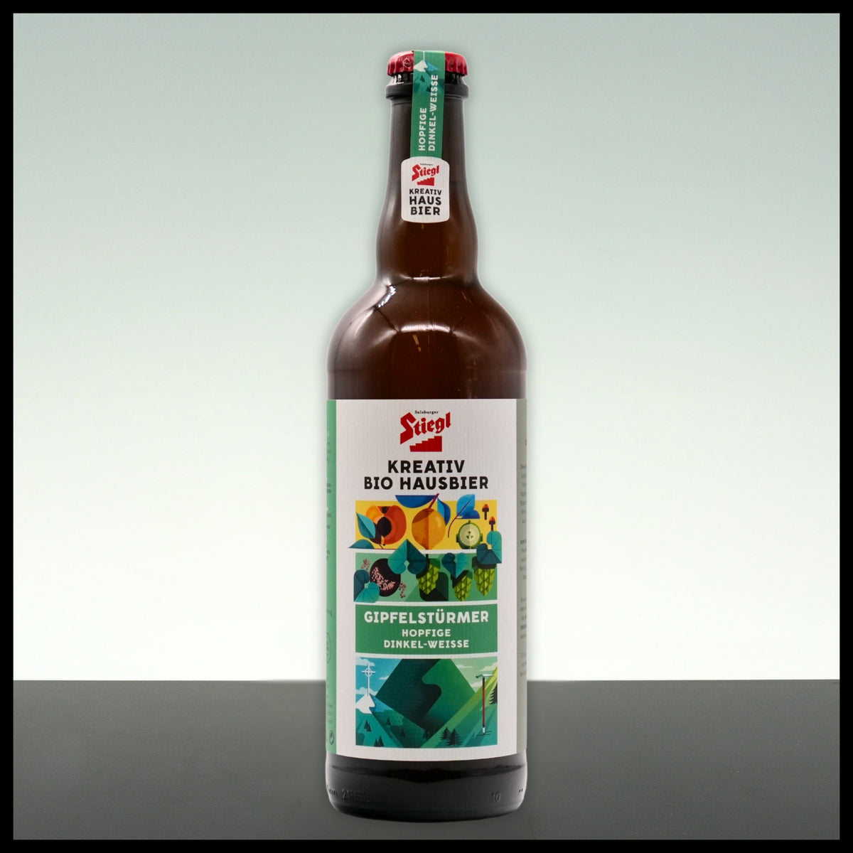 Stiegl Hausbier Gipfelstürmer Dinkel-Weisse 0,75L - 5,2% Vol. - Trinklusiv