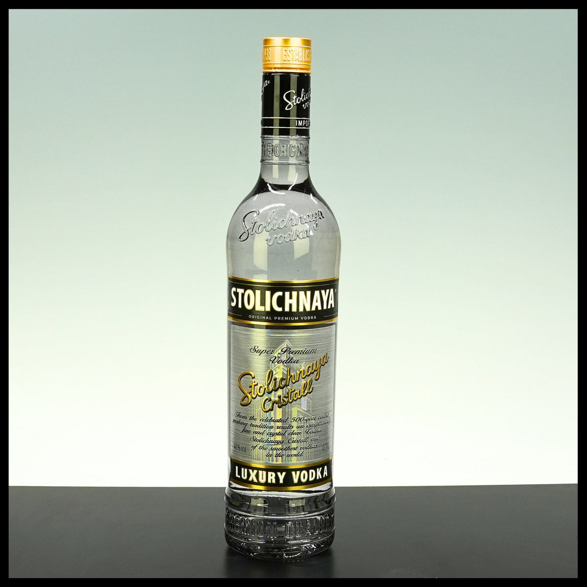 Stolichnaya Cristall Vodka 0,7L - 40% Vol. - Trinklusiv