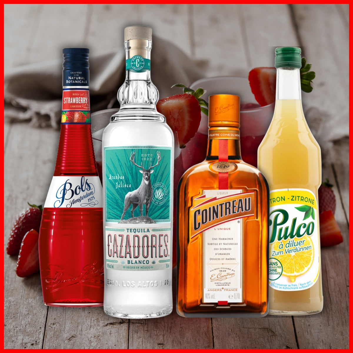 Strawberry Margarita Paket - Trinklusiv