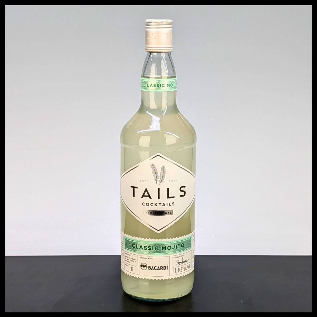 Tails Cocktails Classic Mojito Cocktail 1L - 14,9% Vol. - Trinklusiv