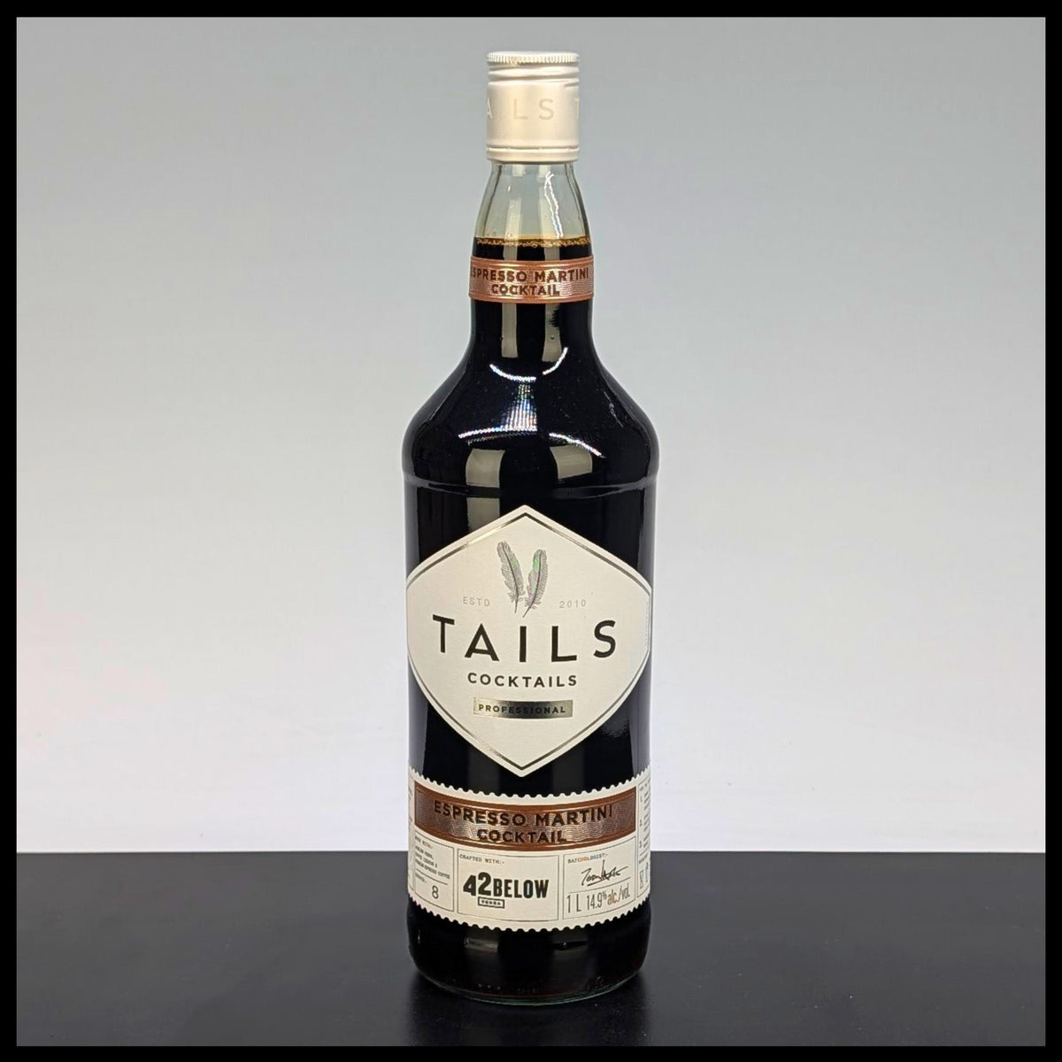 Tails Cocktails Espresso Martini Cocktail 1L - 14,9% Vol. - Trinklusiv