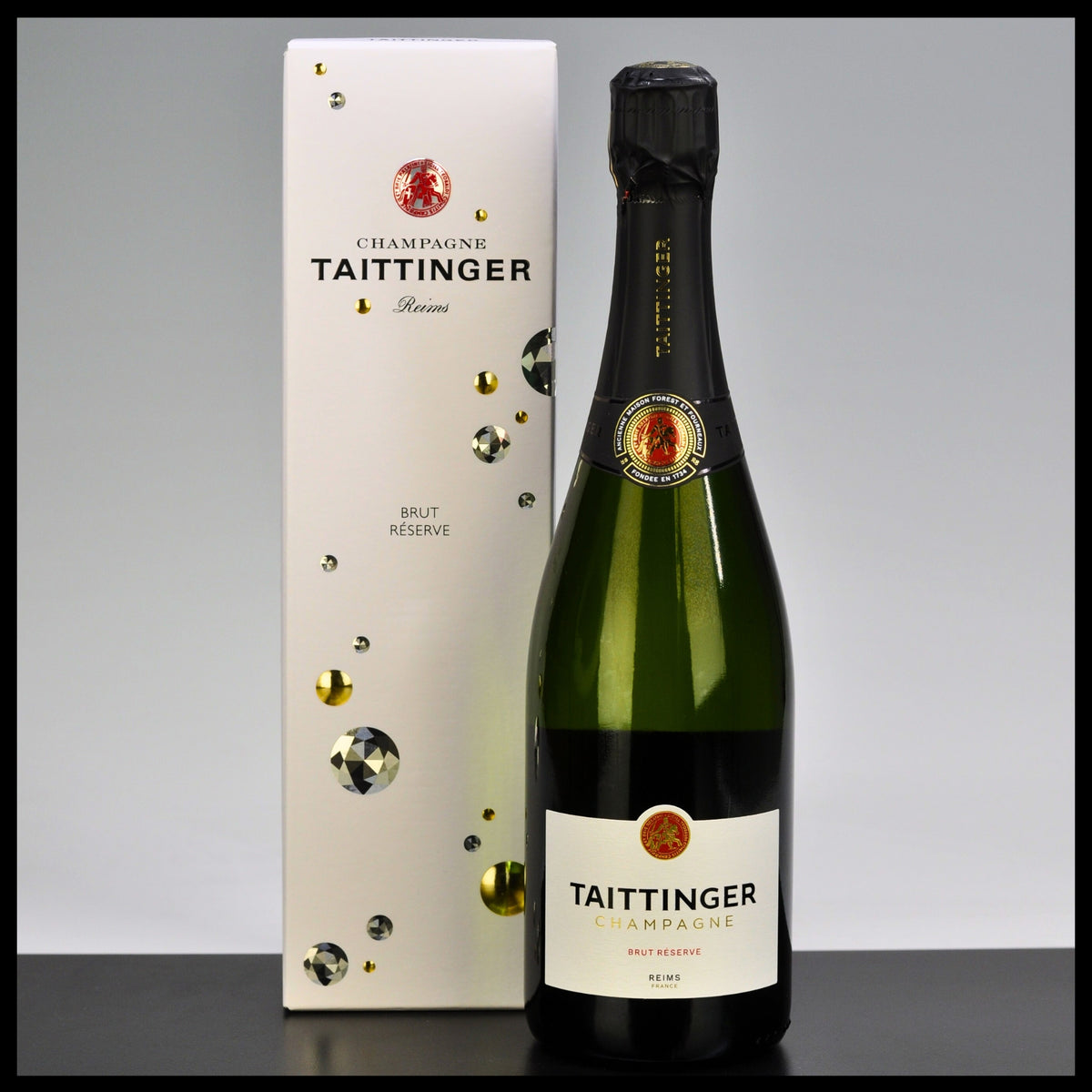Taittinger Brut Reserve 0,75L - 12,5% Vol. - Trinklusiv
