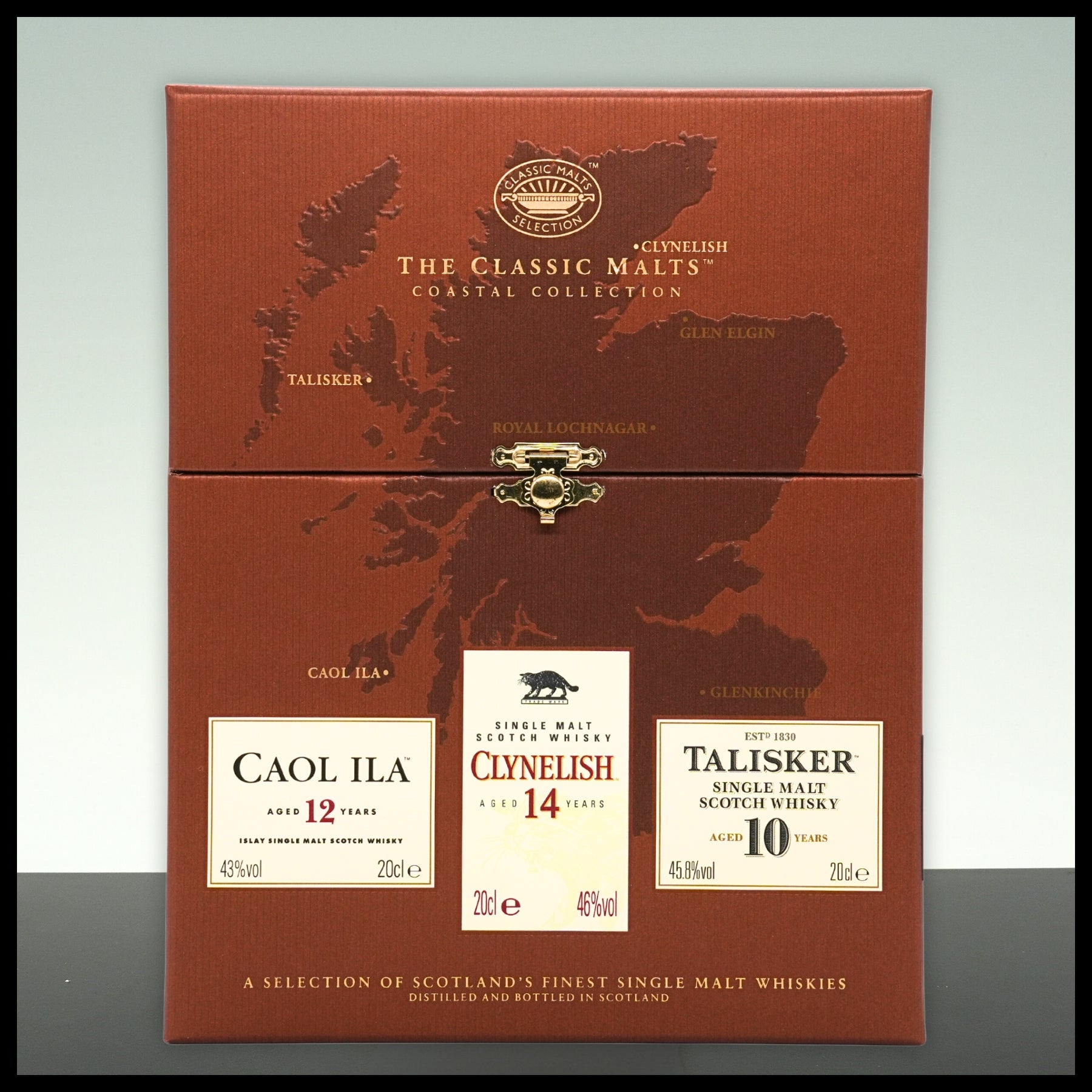 The Classic Malts Selection Coastal Collection 3x 0,2L - 44,9% Vol. - Trinklusiv