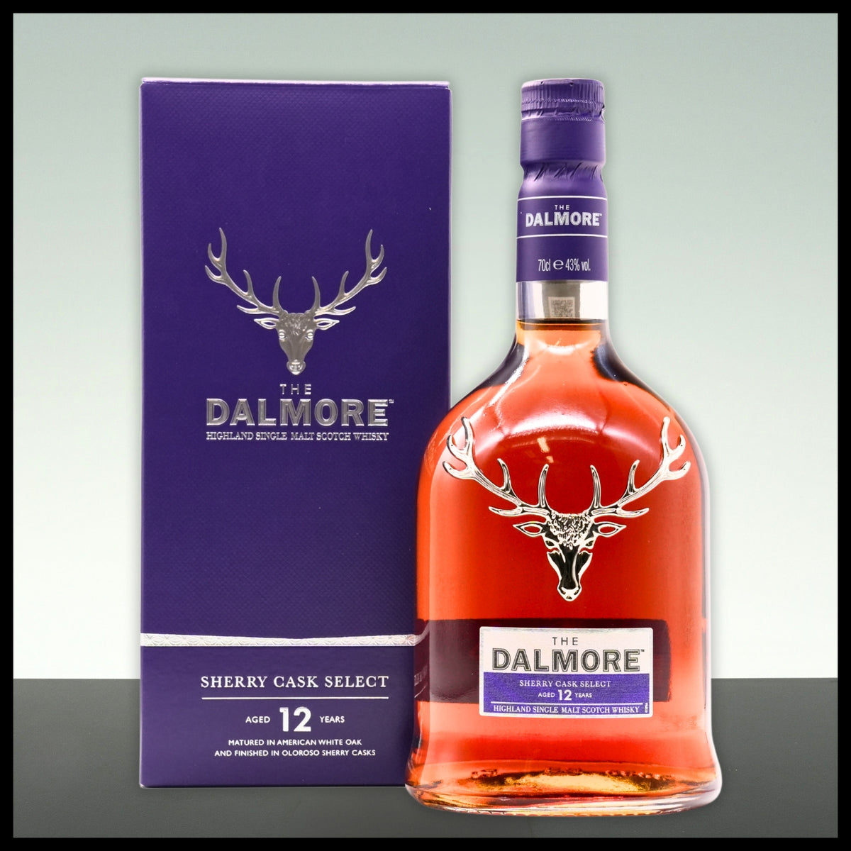The Dalmore 12 YO Sherry Cask Select Whisky 0,7L - 43% Vol. - Trinklusiv