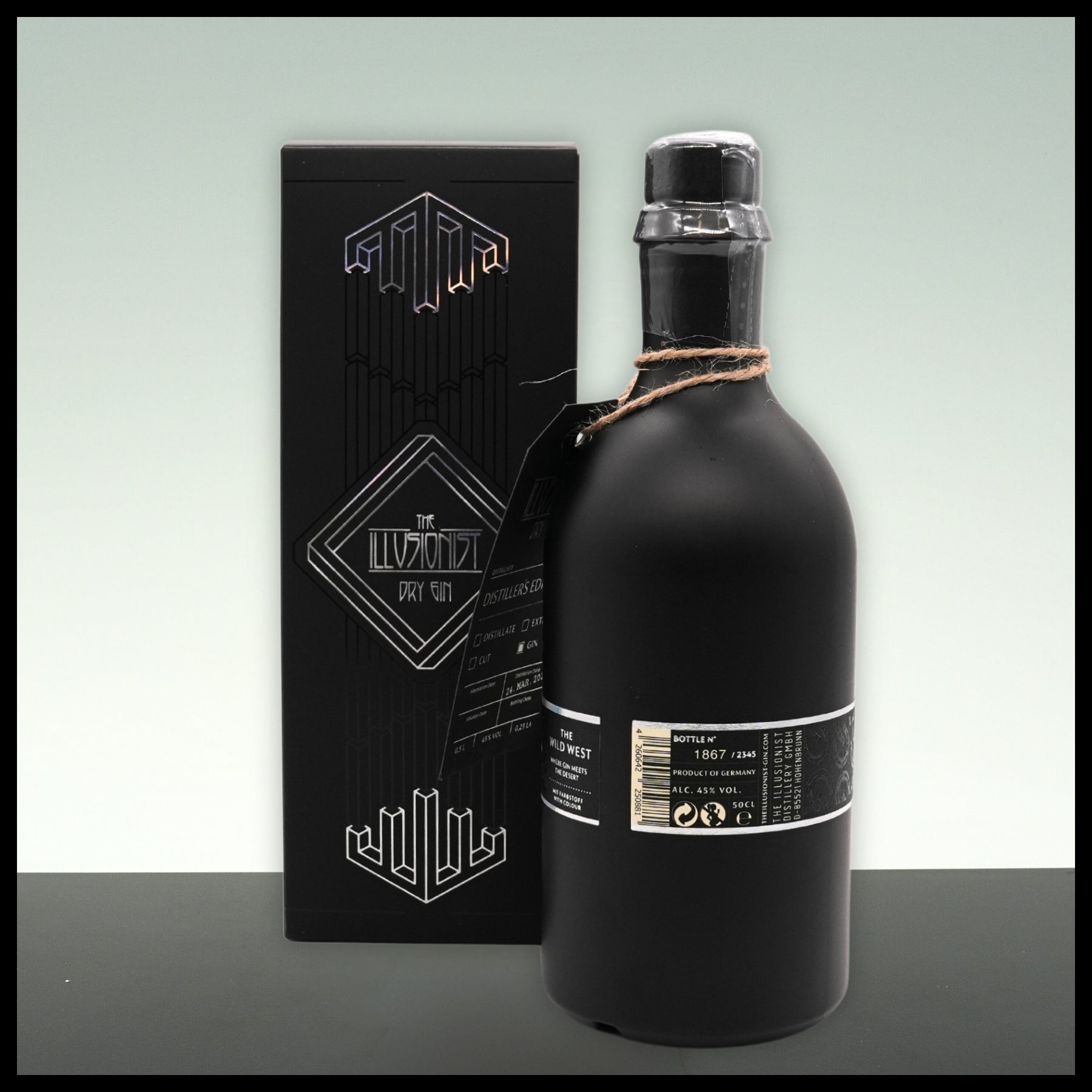 The Illusionist Distillers Edition 2024 Dry Gin 0,5L - 45% Vol. - Trinklusiv