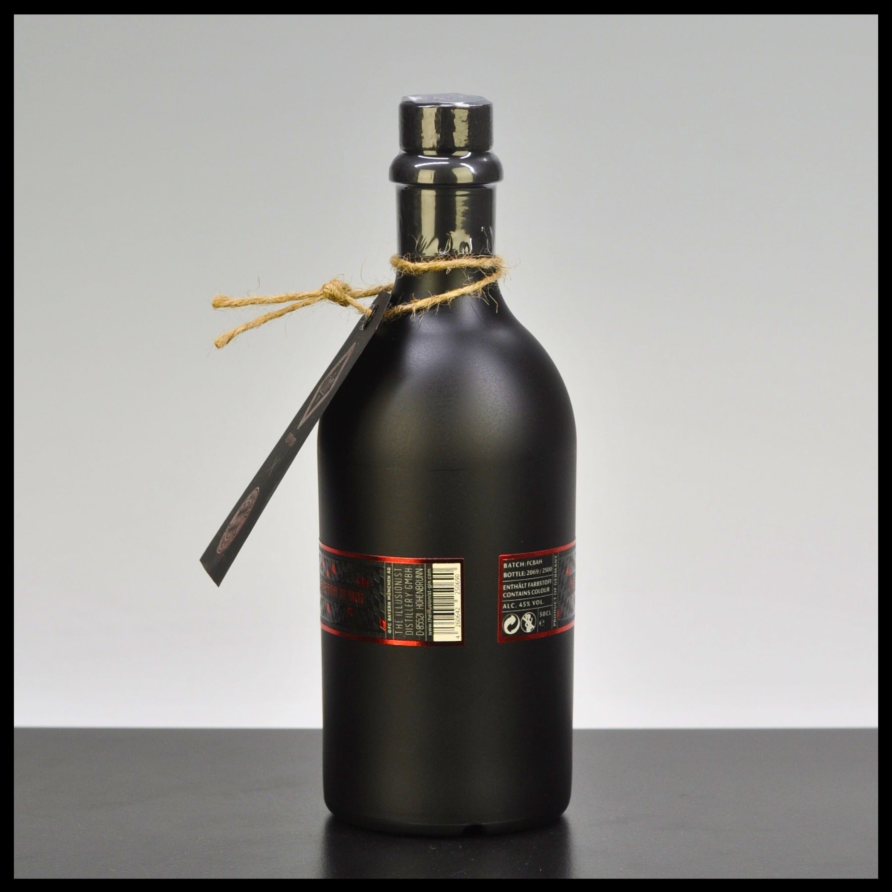 The Illusionist Dry Gin FC Bayern München Edition 0,5L - 45% Vol. - Trinklusiv