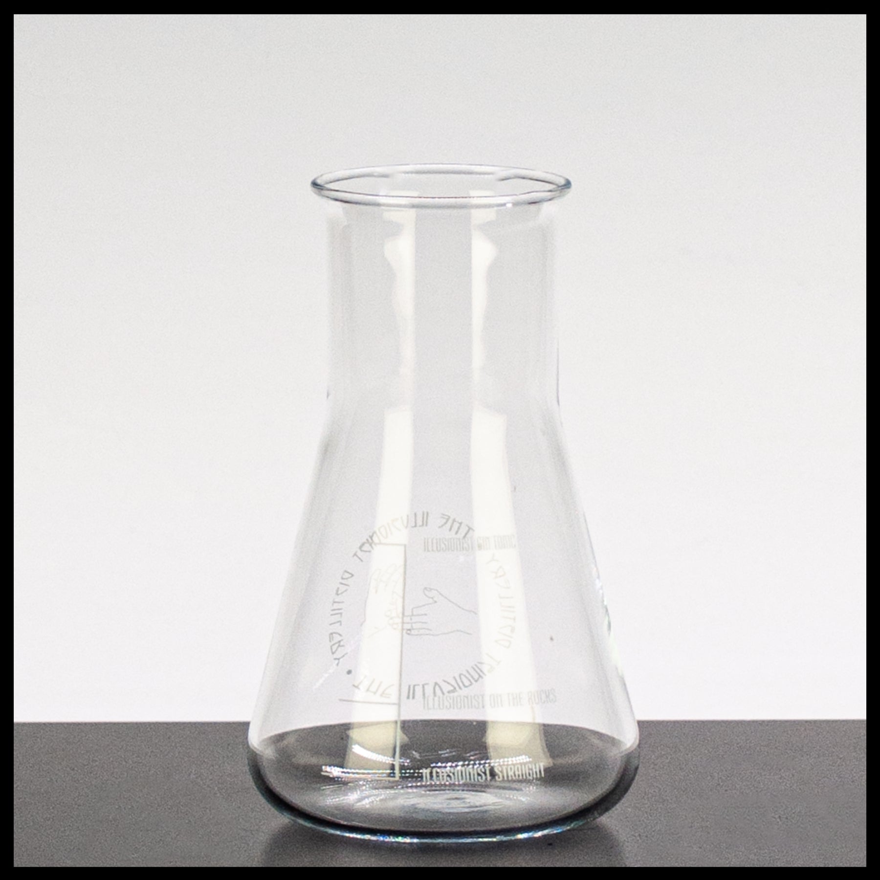 The Illusionist Dry Gin Glas "Erlenmeyerkolben" - Trinklusiv