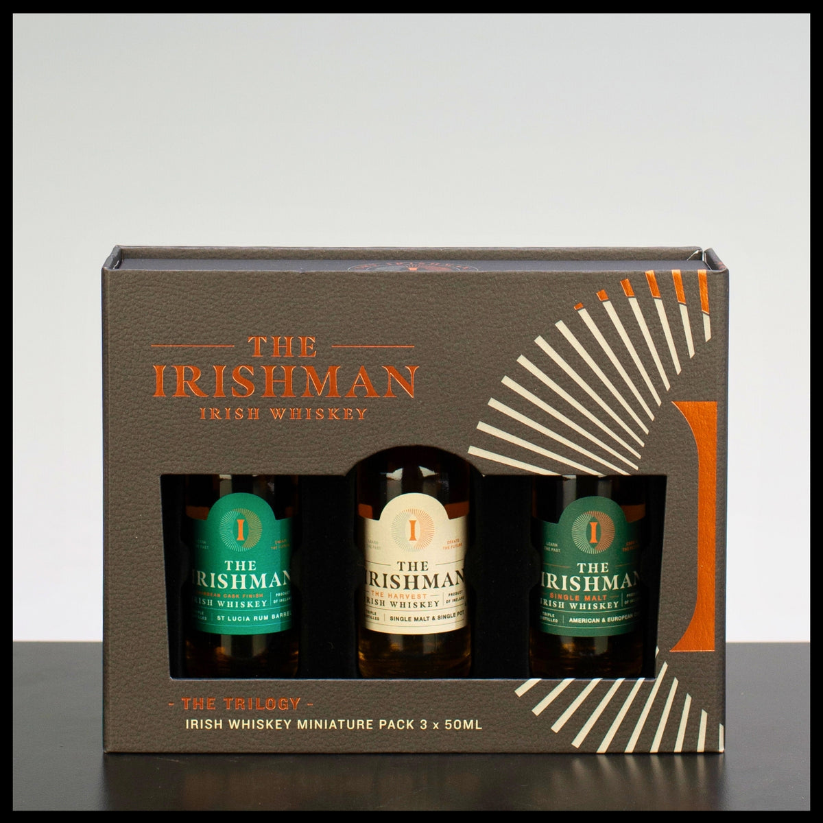 The Irishman Trilogy Irish Whiskey Miniaturen 3x 0,05L - 42% Vol. - Trinklusiv
