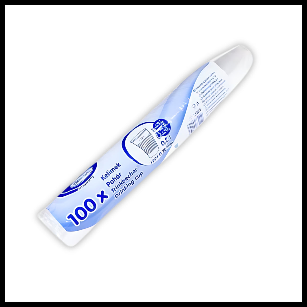 Trinkbecher (PP) Transparent 100 Stück 0,2L - Trinklusiv