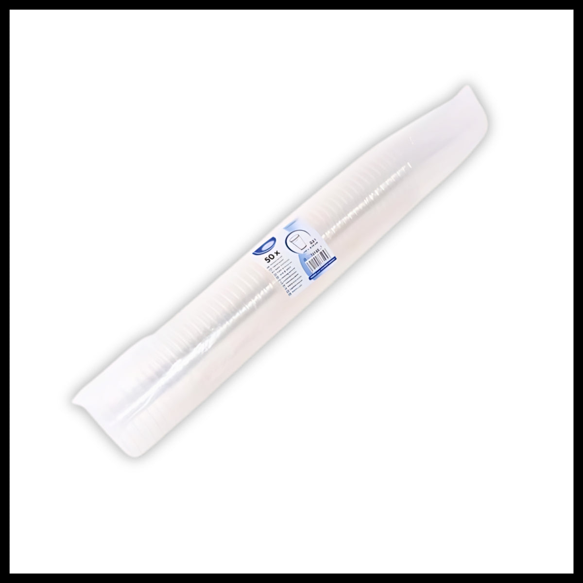 Trinkbecher (PP) Transparent 50 Stück 0,5L - Trinklusiv