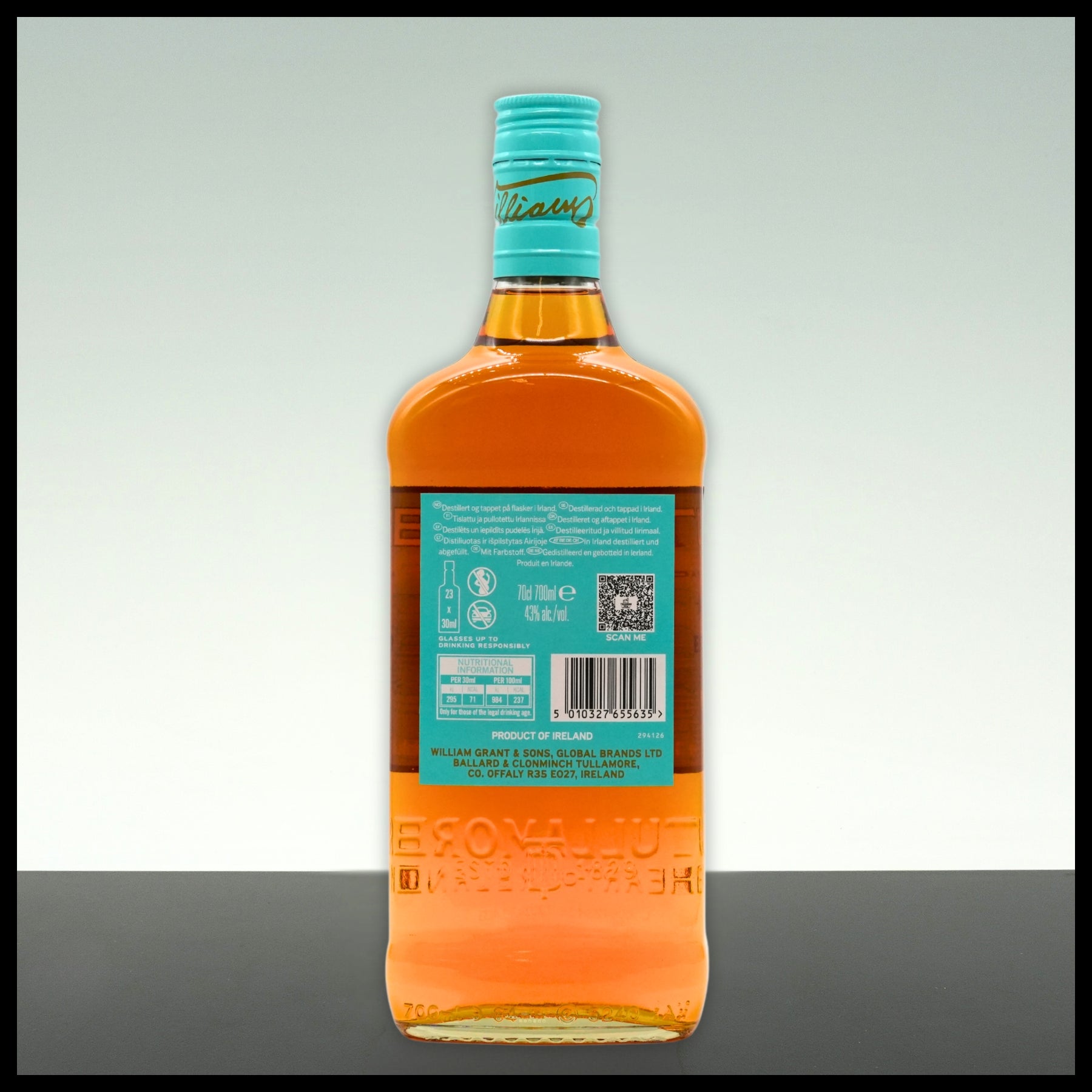 Tullamore DEW Irish Whiskey XO Caribbean Rum Cask Finish 0,7L - 43% Vol. - Trinklusiv