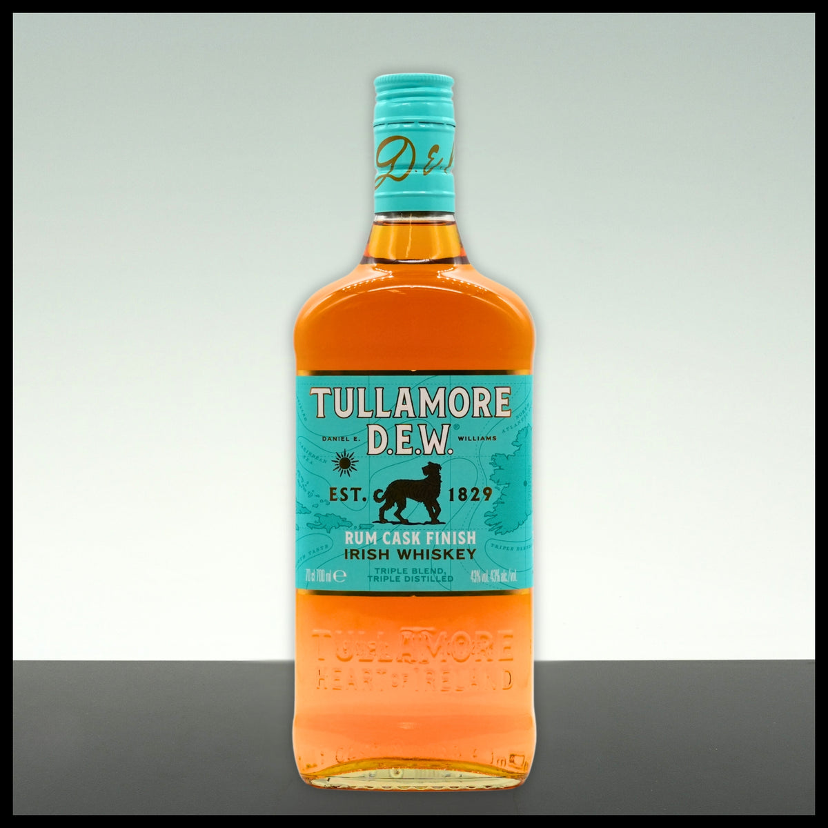 Tullamore DEW Irish Whiskey XO Caribbean Rum Cask Finish 0,7L - 43% Vol. - Trinklusiv