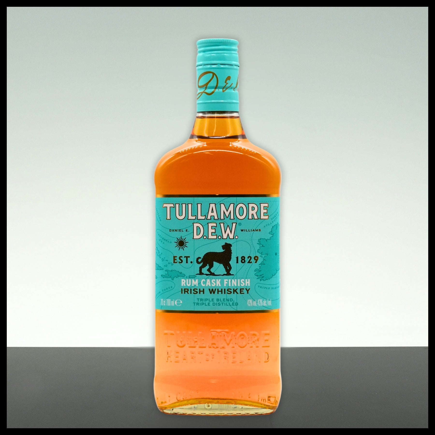 Tullamore DEW Irish Whiskey XO Caribbean Rum Cask Finish 0,7L - 43% Vol. - Trinklusiv