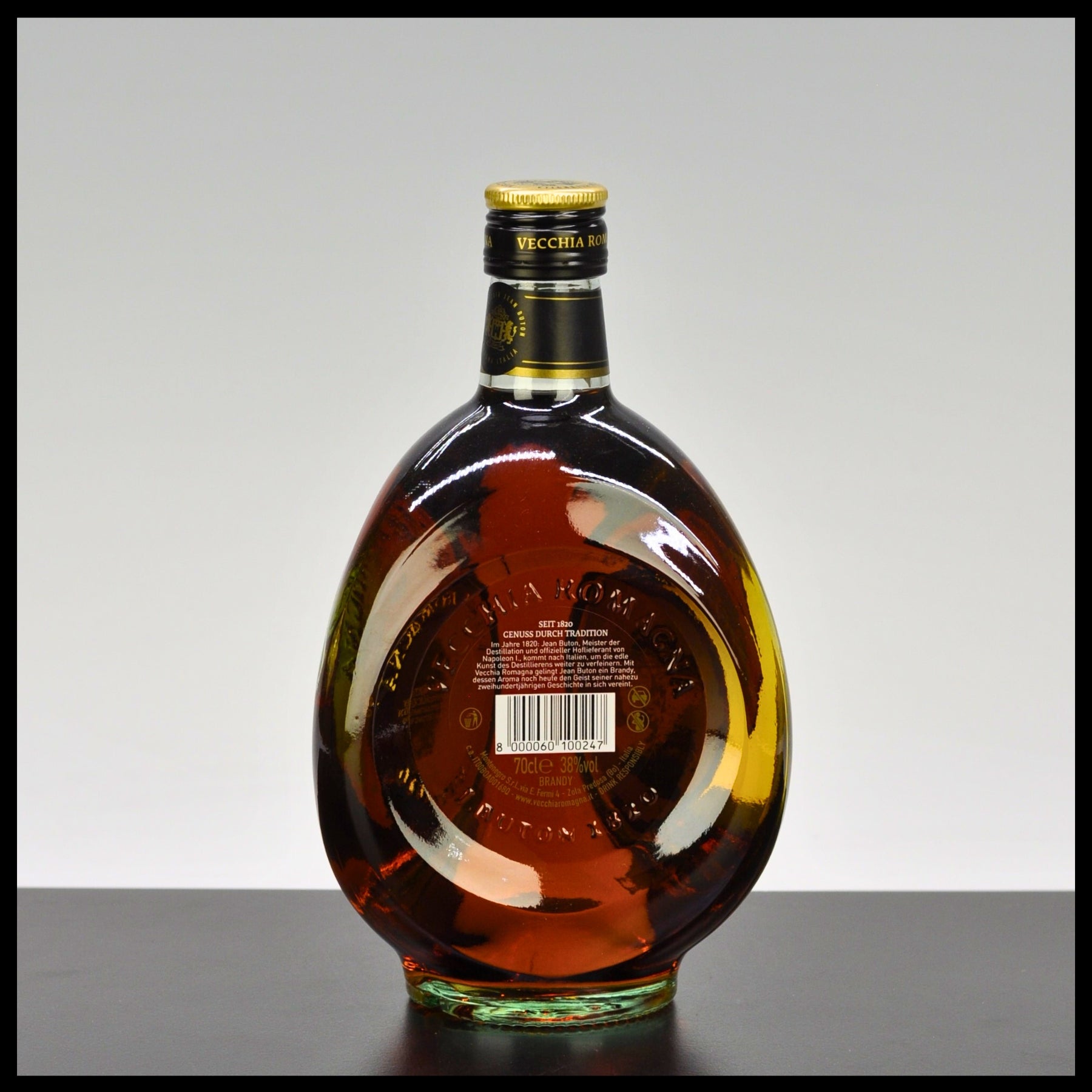 Vecchia Romagna 0,7L - 38% Vol. - Trinklusiv