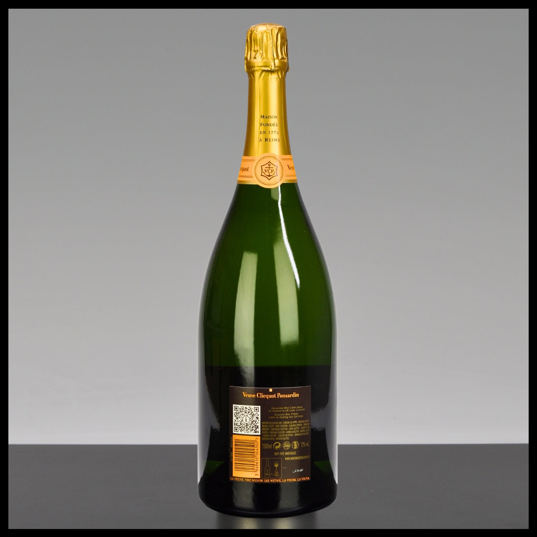 Veuve Clicquot Brut 1,5L - 12% Vol. - Trinklusiv