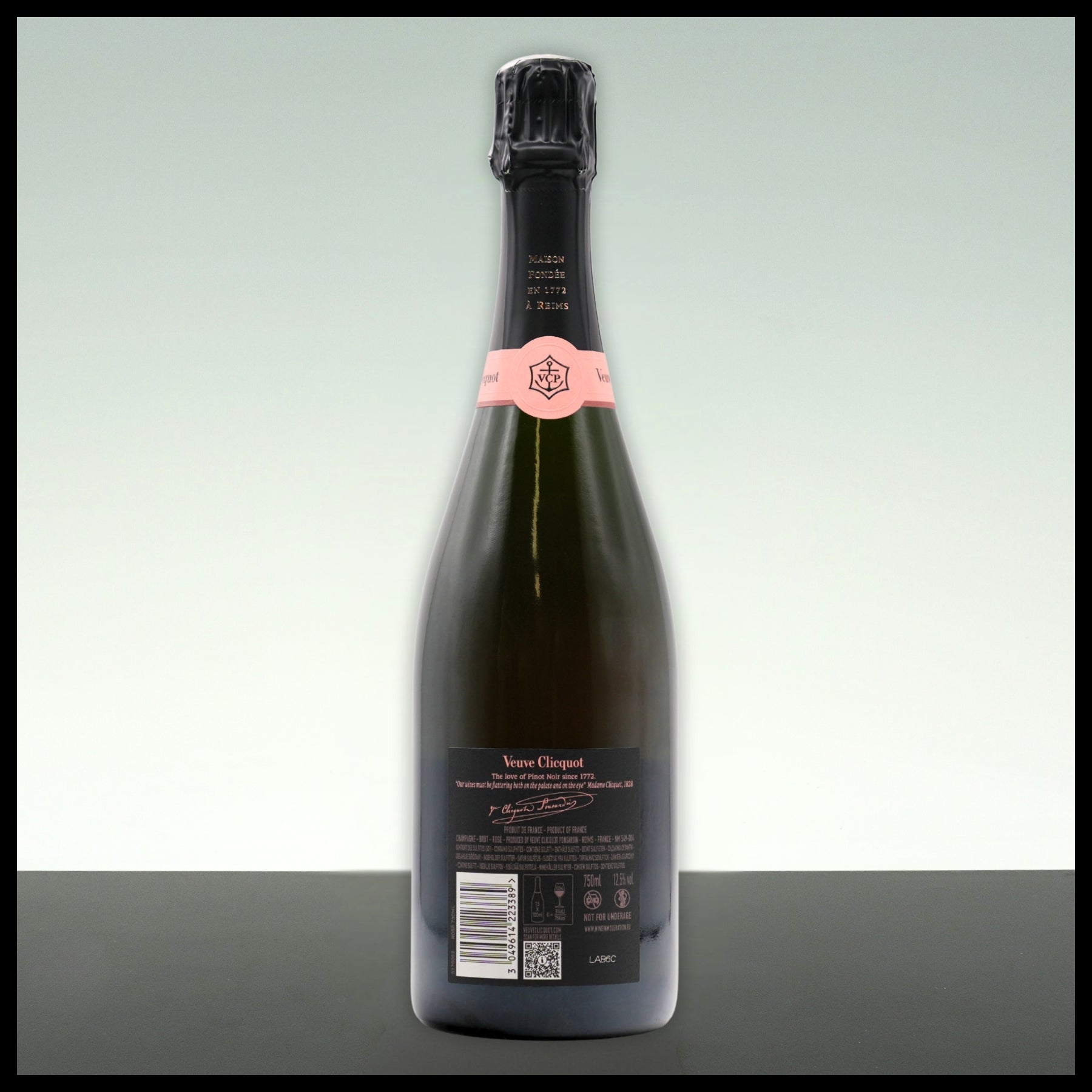Veuve Clicquot Rosé 0,75L - 12,5% Vol.