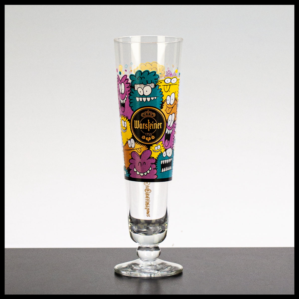 Warsteiner "Art Collection" Glas by Kevin Lyons - Trinklusiv