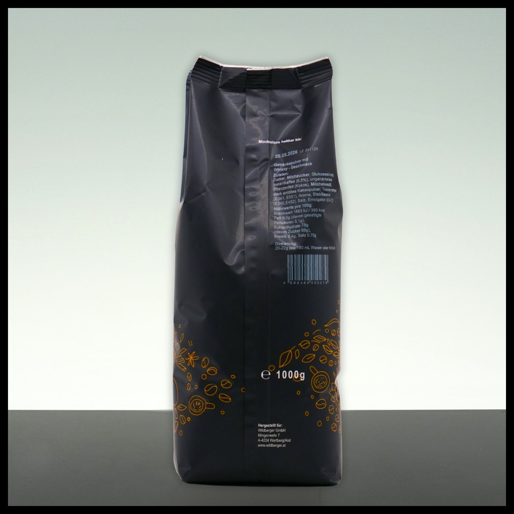 Wild Thing Mocca Irish Kaffeepulver 1KG