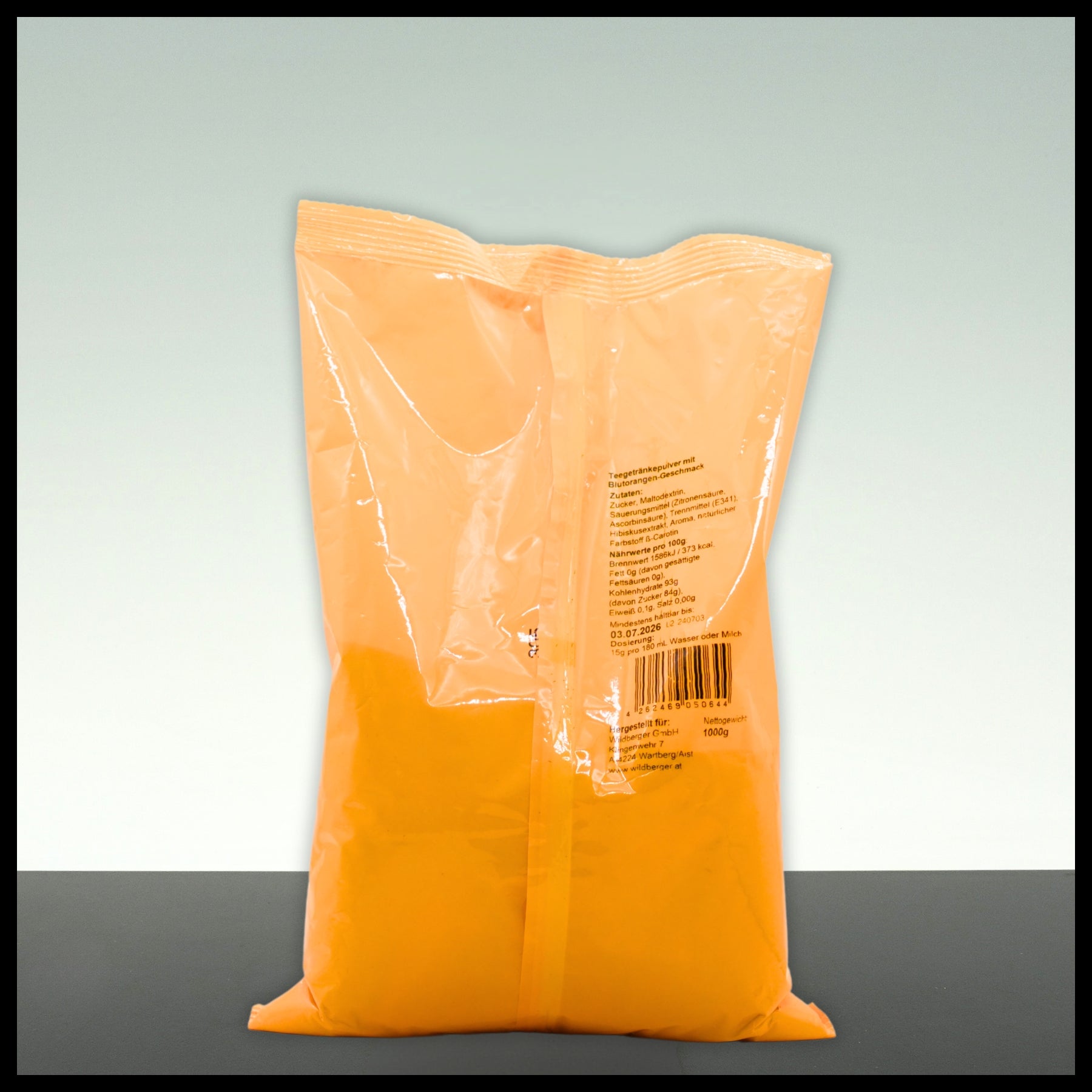 Wild Thing Orangenzauber Teepulver 1 kg - Trinklusiv