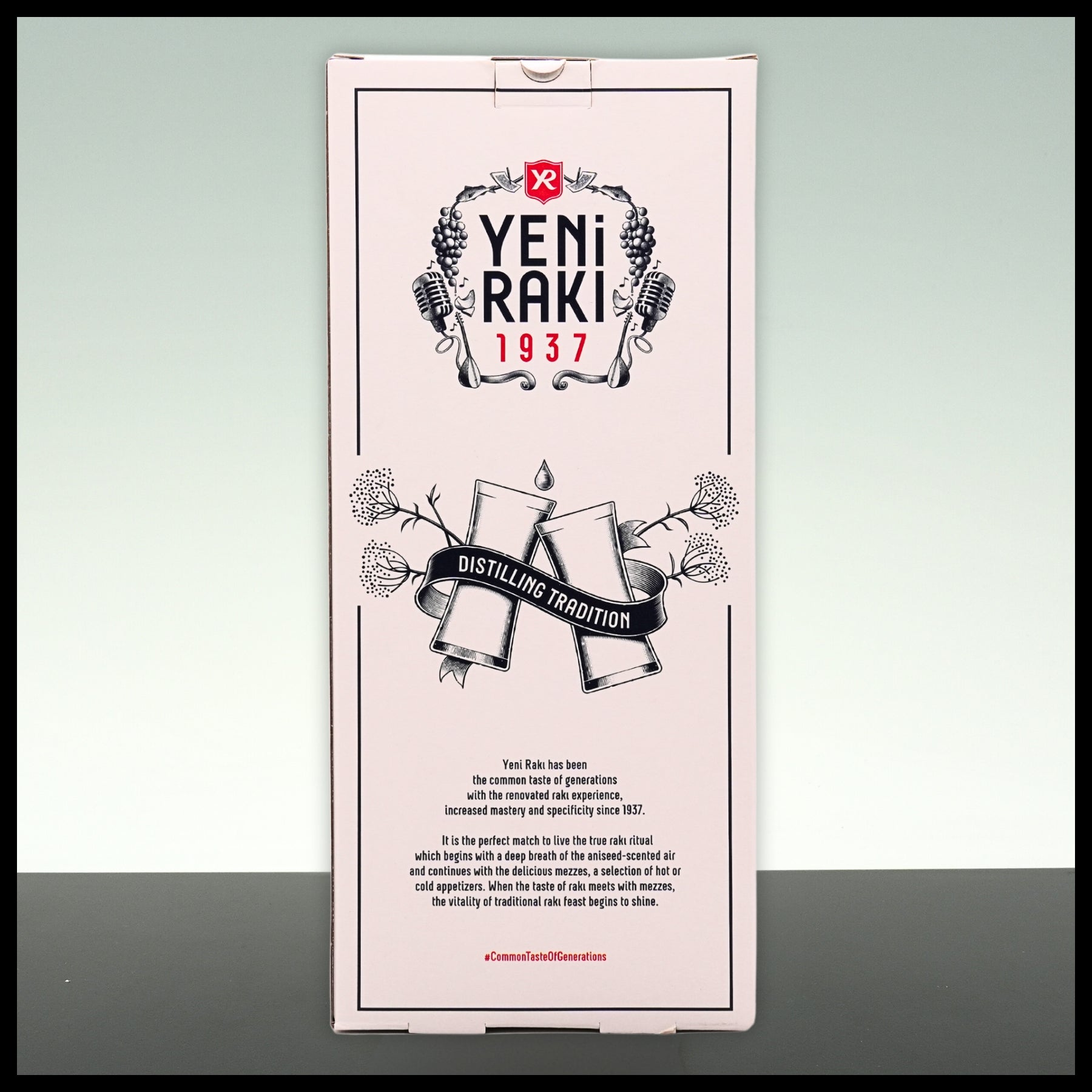 Yeni Raki mit 2 Shot-Gläsern 0,7L - 45% Vol. - Trinklusiv