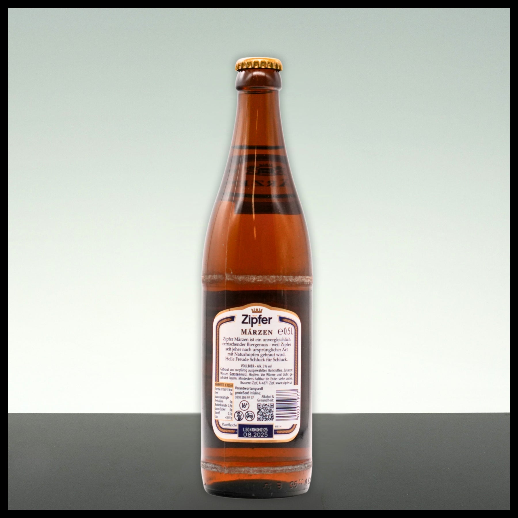 Zipfer Märzen 0,5L - 5% Vol. - Trinklusiv