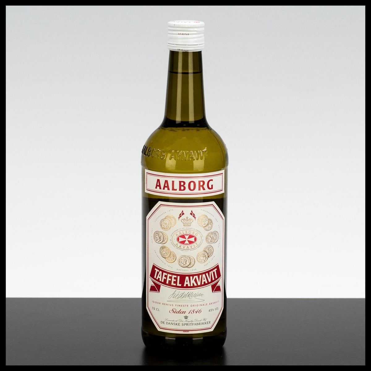 Aalborg Taffel Akvavit 0,7L - 45% Vol. - Trinklusiv