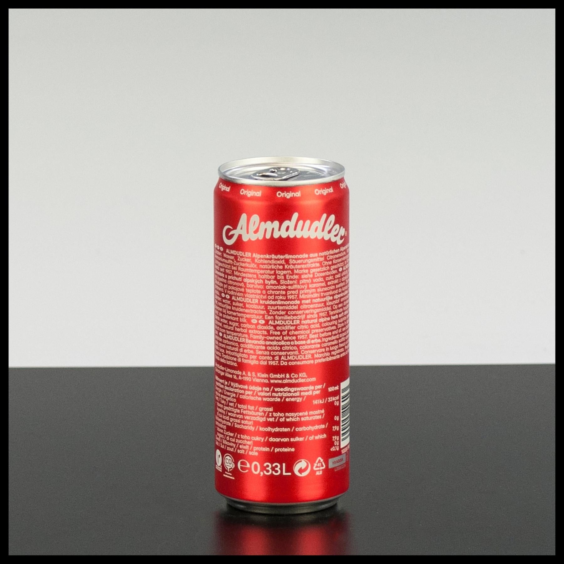 Almdudler Original Dose 0,33L - Trinklusiv