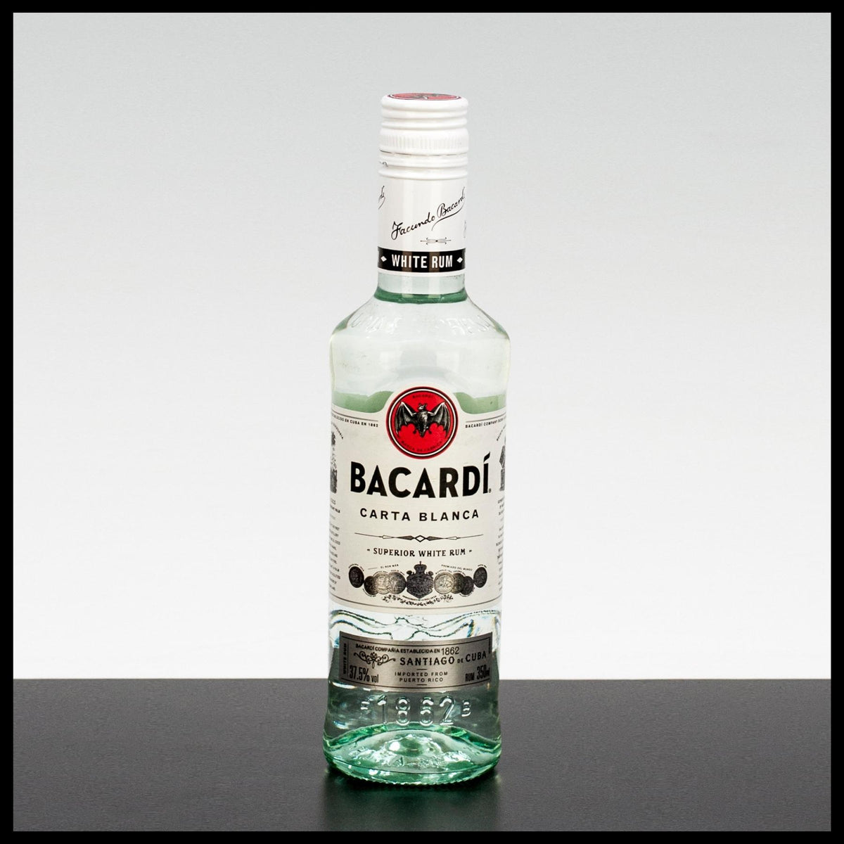 Bacardi Carta Blanca Superior White Rum 0,35L - 37,5% Vol. - Trinklusiv