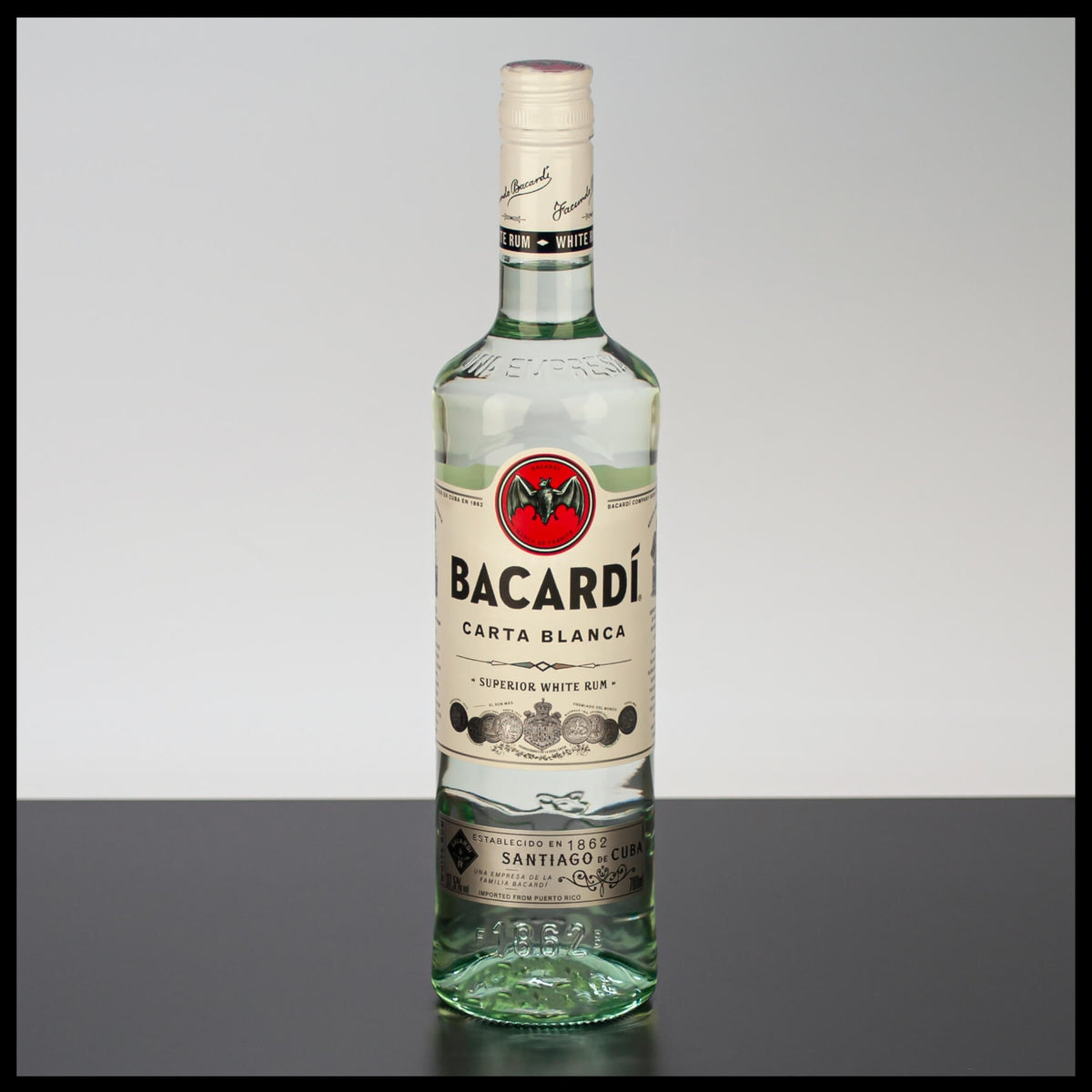 Bacardi Carta Blanca Superior White Rum 0,7L - 37,5% Vol. - Trinklusiv