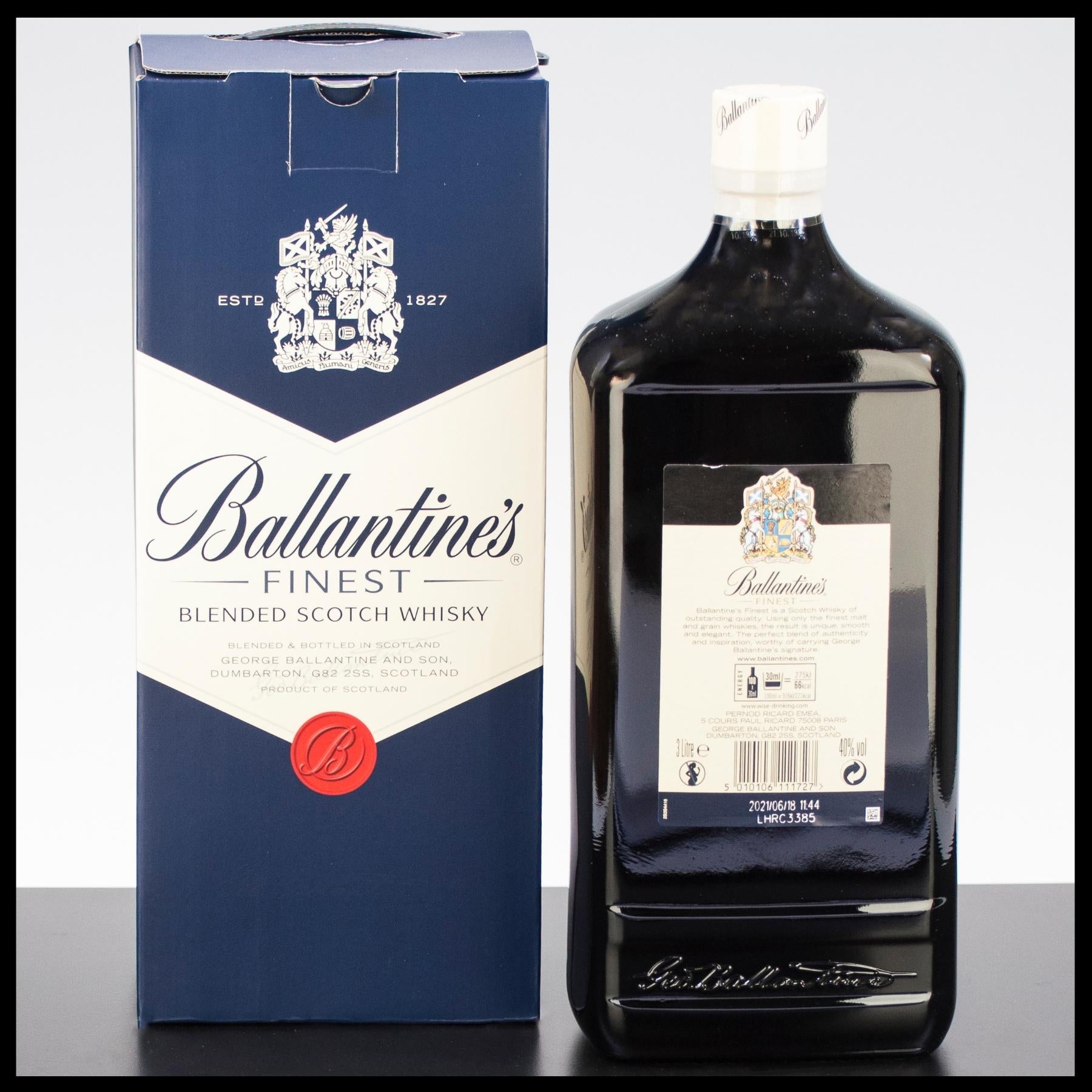 Ballantine's Finest Blended Whisky 3L - 40% Vol. - Trinklusiv
