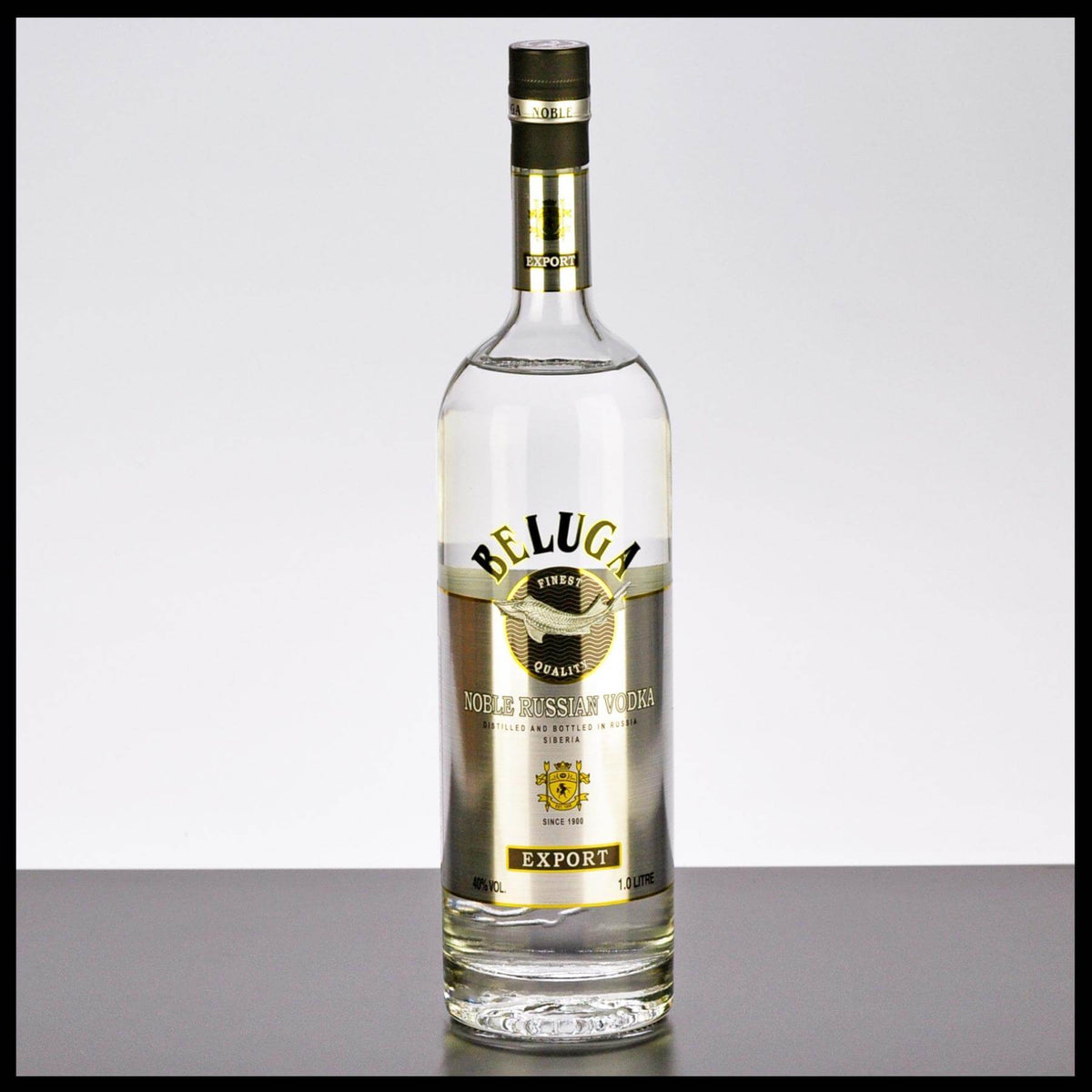 Beluga Noble Russian Vodka Export 1L - 40% Vol. - Trinklusiv