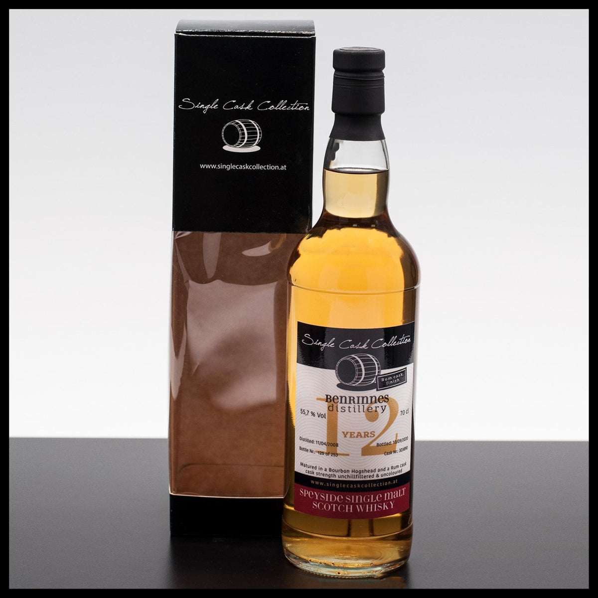 Benrinnes 12 YO 2008 Single Cask Collection 0,7L - 55,7% Vol. - Trinklusiv