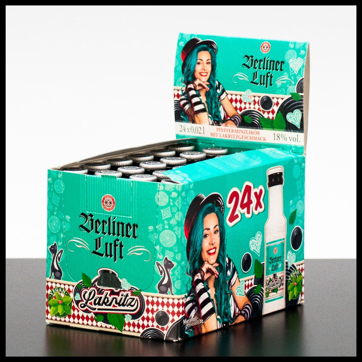 Berliner Luft Lakritz 24x 0,02L - 18% Vol. - Trinklusiv